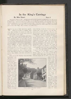 In the king's carriage