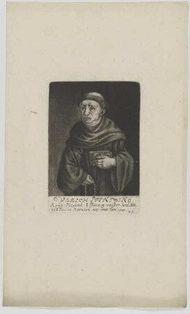 Bildnis des Vlrich Pfintzing