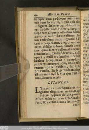 Lysander.