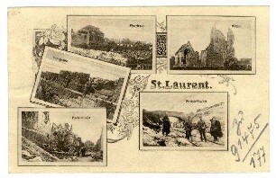 o.Nr.: St. Laurent, 1. Bayr. Res.Inf.-Regt.
