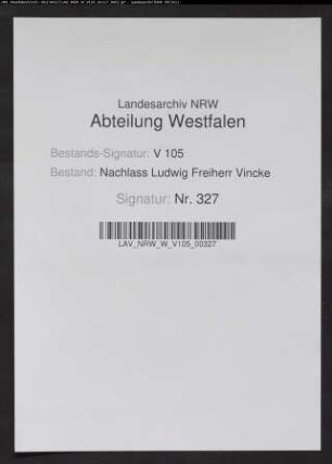 11 Briefe von Krüger in Ostenwalde