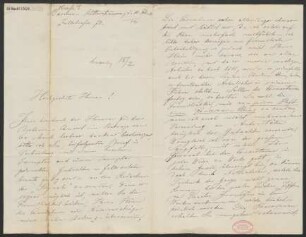 Brief an B. Schott's Söhne : 10.02.1888
