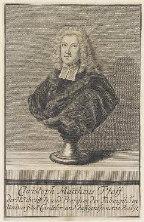 Bildnis des Christoph Mattheus Pfaff