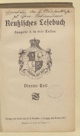 Teil 4, [Schülerbd.]: [Teil 4, [Schülerbd.]]