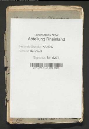 Bürgermeisterwahl zu Rheinbach