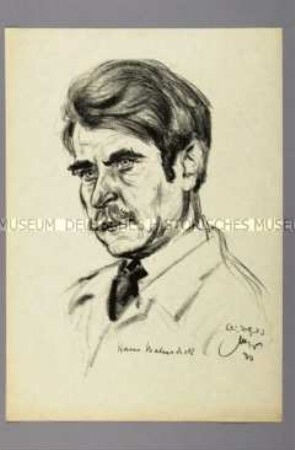 Porträt des Malers Hans Baluschek (2)