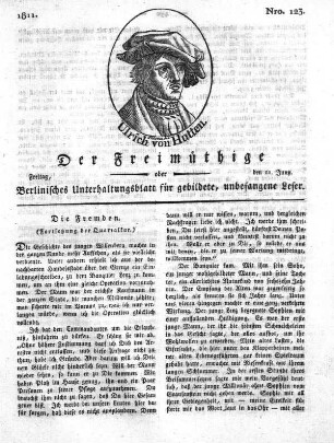 Nro. 123, Freitag, den 21. Juny 1811