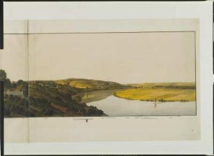 Panorama vom Bergpalais und Weinberg des Lord Findlater
