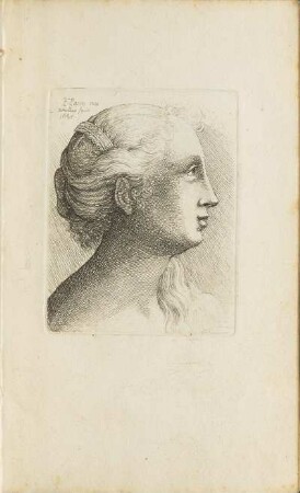 Illustration 5: Frau [Seitenansicht]