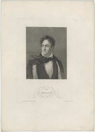 Bildnis des Lord Byron