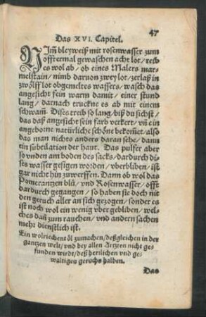Ein wolriechent öl zumachen ... Das XVII. Capitel.