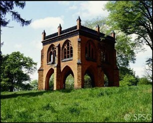 Potsdam, Park Babelsberg, Gerichtslaube.