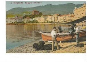Strand und Hotel Lido in Santa Margherita