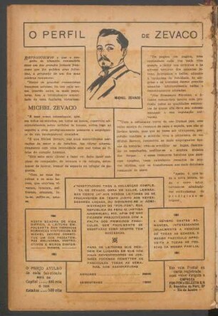 O perfil de Zévaco