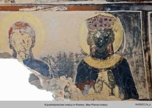 Ausmalung : Szenen aus dem Leben des Heiligen David Garedscha und Heilige