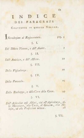 Indice Dei Paragrafi Contenuti In Questo Volume.
