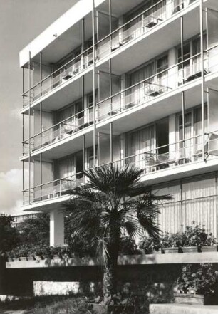 Slatni pjasazi (Goldener Sand, Goldstrand) bei Warna, Bulgarien. Hotel Zur Palme