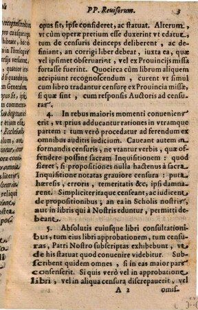 Regulae, Quae à Patribus Reuisoribus Generalibus Romae in recognoscendis Nostrorum Libris, ac Scriptis, obseruandae sunt