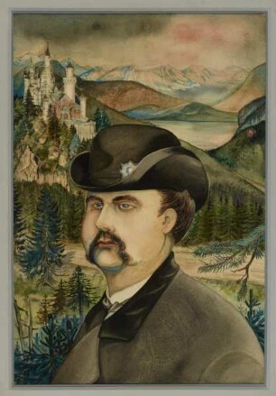 Die Landschaft mit dem König