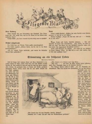"Wie kannst du denn bei dem Gewitter schlafen, Michel?"