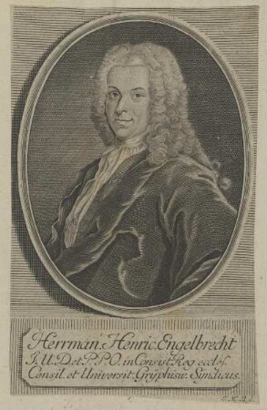 Bildnis des Herman. Henric. Engelbrecht