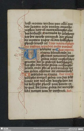 257v-259v: Fünfzehn Freuden Marias