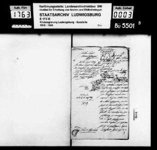 Kommunsachen: Liegenschaften, Oberamt Esslingen