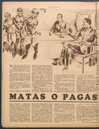 Matas o pagas