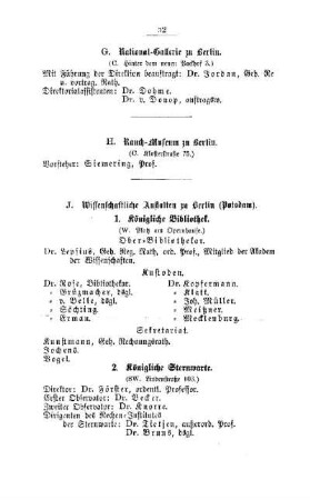 National-Galerie zu Berlin
