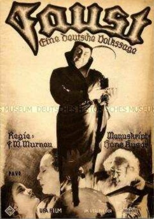 Programmheft zum Ufa-Film "Faust" mit Emil Jannings