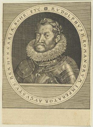 Bildnis des Rvdolphvs II. Romanorvm Imperator