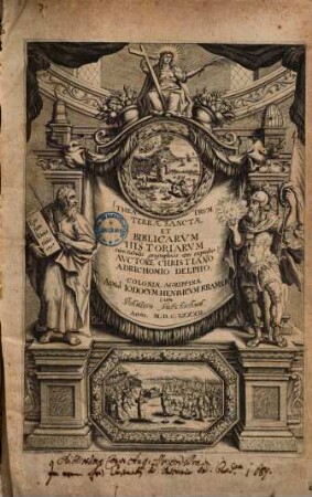 Theatrum terrae sanctae et biblicarum historiarum : cum tabulis geographicis aere expressis
