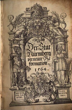Der Stat Nurmberg verneute Reformation
