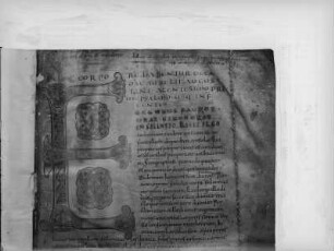 Schrift des heiligen Augustin — Initiale E, Folio 1