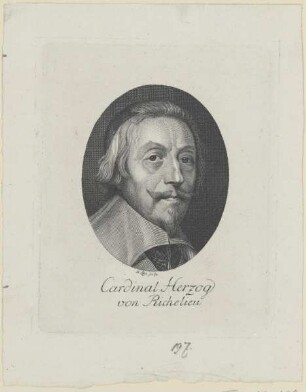 Bildnis des Cardinal Herzog von Richelieu