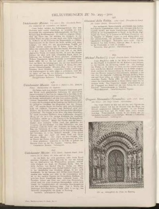 Erläuterungen zu Nr. 295 - 300: