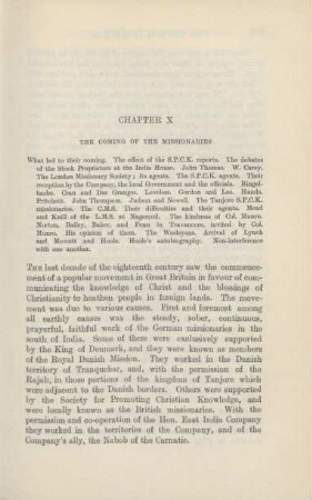 Chapter X. The coming of the missionaries