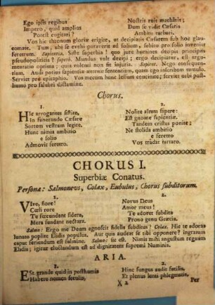 Textus Musicus pro Tragœdia Autumnali : Anno MDCCLVIII. Augustæ Vindelicorum exhibita