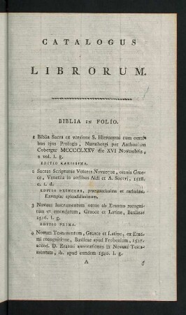 1-19, Biblia in Folio - Philosophi et Mathematici in Folio
