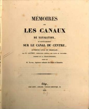 Traité de la construction des ponts par Gauthey : Publié par Navier ..., 3