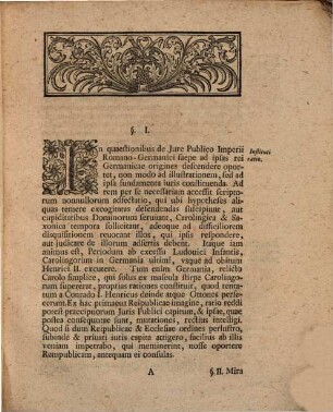 Origines Ivris Pvblici Imperii Romano-Germanici Illvstratae Ex Rebvs Imperatorvm Saxonicorvm