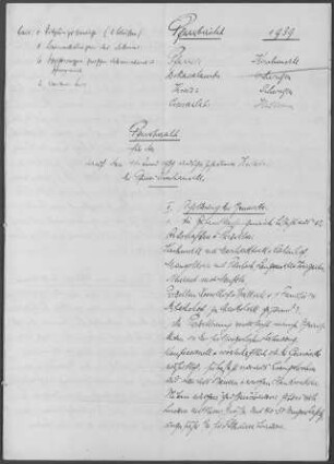Kirchensall mit Mangoldsall und Neureut sowie Kesselhof, Waldsall und Orbachshof: Pfarrbericht 1939