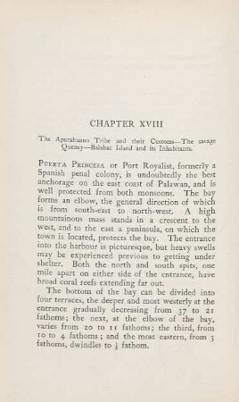 Chapter XVIII. The Apurahuano tribe and their customs. - ...