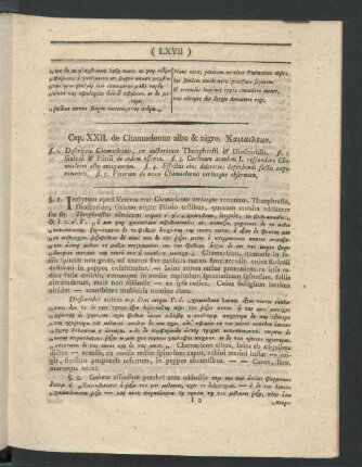 Cap. XXII. de Chamaeleone albo & nigro. [...]