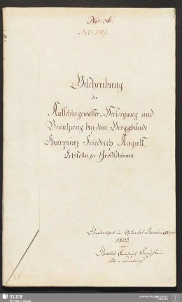 Beschreibung der Aufschlagewasser-Versorgung und Benutzung bey dem Berggebäude Churprinz Friedrich August, Erbstolln zu Großschirma - 17.6687 4.