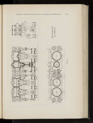 Kreuzermaschine mit Schiebern.