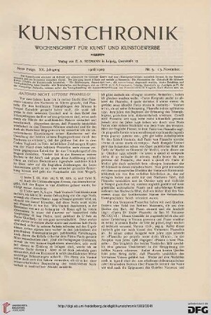 Heft 5 (13. November 1908)