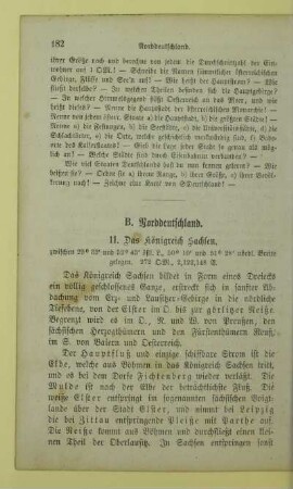 B. Norddeutschland
