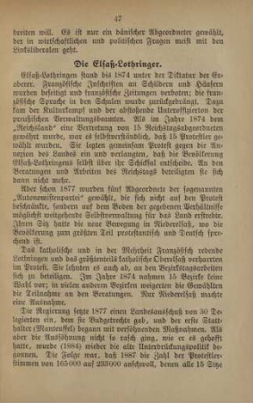 Die Elsaß-Lothringer.