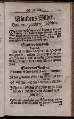 Glaubens-Bilder.